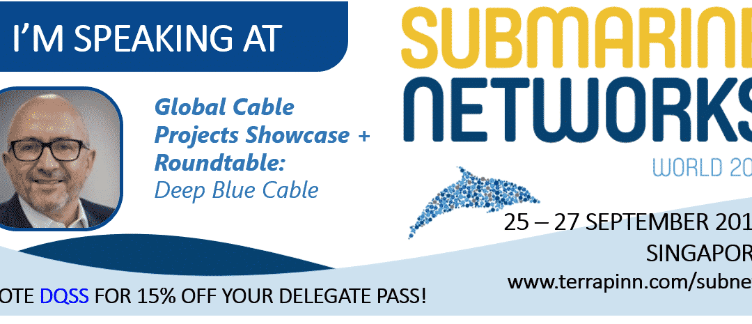 Deep Blue Cable to Speak at Submarine Networks World 2017