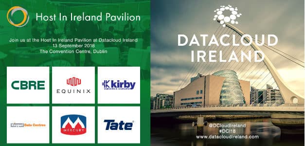 Host in Ireland to Host Partner Pavilion at Datacloud Ireland 2018