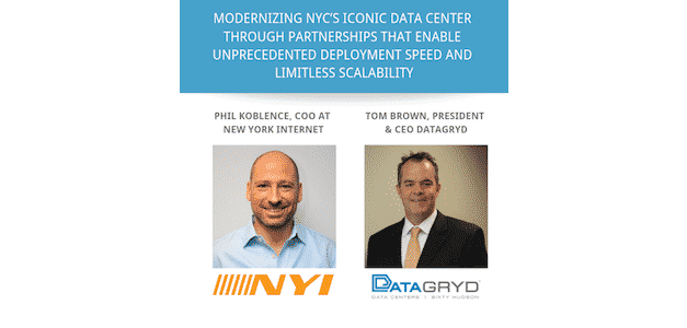 Modernizing NYC’s Iconic Data Center through a Partnership that Enables Unprecedented Deployment Speed and Limitless Scalability
