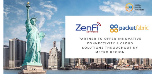 ZenFi Networks and PacketFabric Partnership Delivers Innovative Connectivity and Cloud Solutions