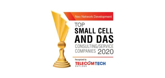 Neo Network Development Recognized by TelecomTech Outlook as Top 10 Small Cell/DAS Company
