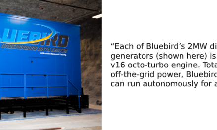 Bluebird Network’s Completed Underground Data Center Expansion Offers Enhanced Value