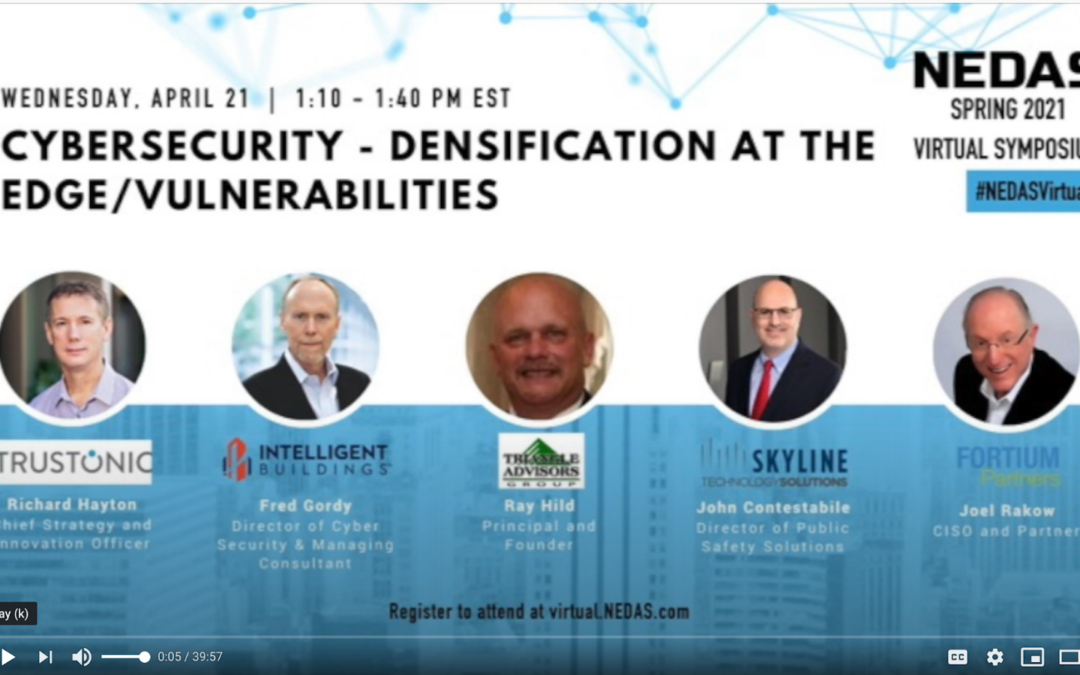 Cybersecurity: NEDAS 2021 Spring Virtual Symposium