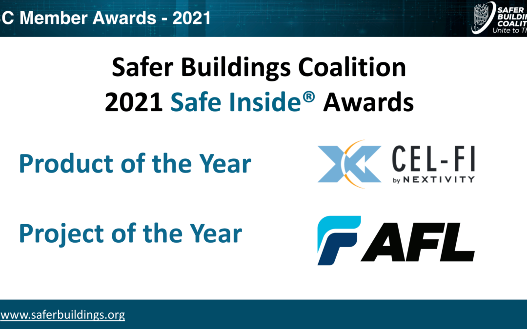 Safer Buildings Coalition Announces Winners of Annual Safe Inside Awards