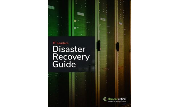 Prepare for Disaster Recovery with Element Critical