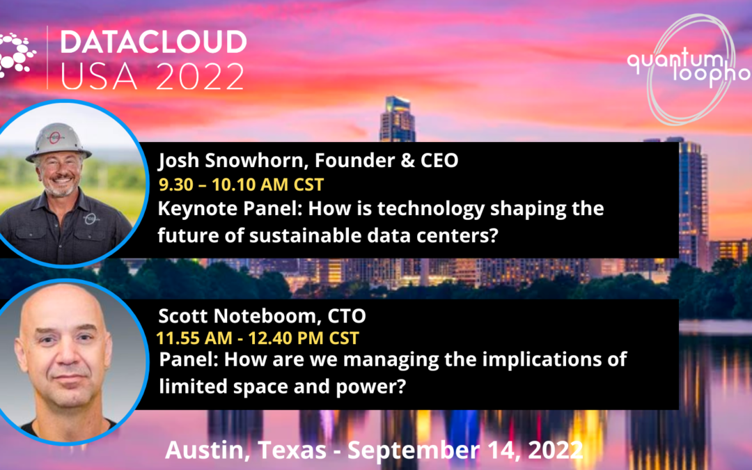 Quantum Loophole Executives to Speak on the Future of Data Centers at DataCloud USA