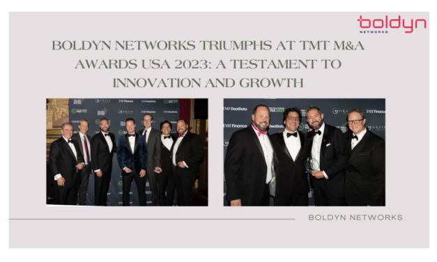 Boldyn Networks Triumphs at TMT M&A Awards USA 2023: A Testament to Innovation and Growth