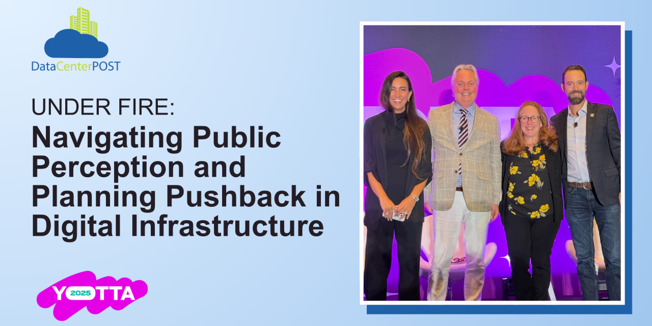Under Fire: Navigating Public Perception and Planning Pushback in Digital Infrastructure
