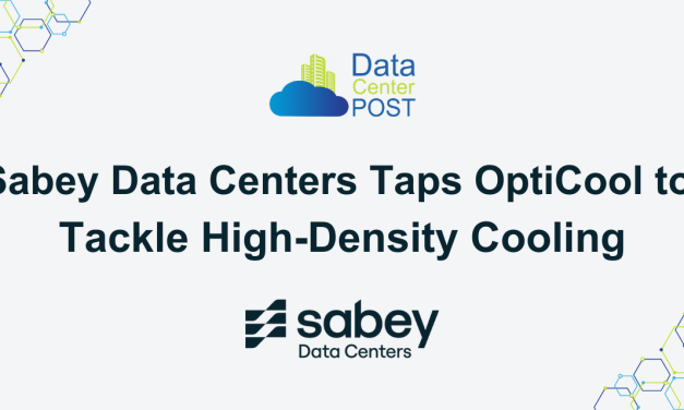 Sabey Data Centers Taps OptiCool to Tackle High-Density Cooling